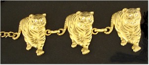 Gold Tiger Body Chain